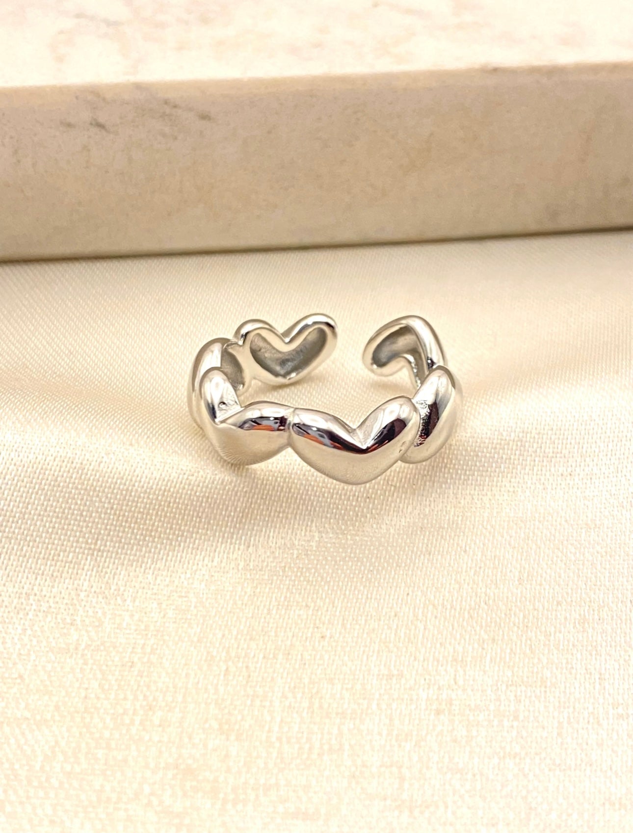 Chunky Heart Ring