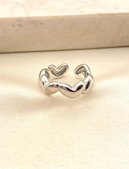Chunky Heart Ring